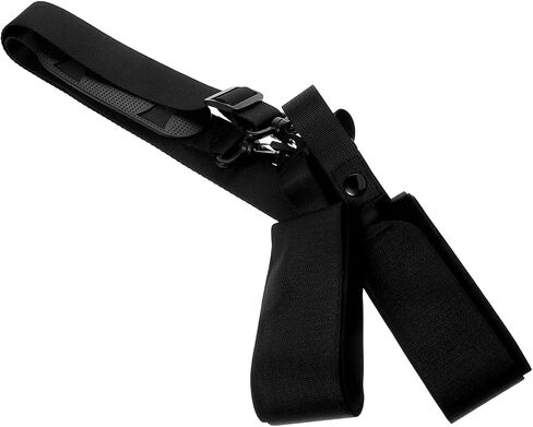 SUPVOX 1pc Portable Adjustable Snowboard Carrying Strap Ergonomic Ski Shoulder Straps for Convenient Travel Lightweight Black Snowboard Shoulder Sling in Kuwait