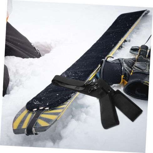 Multifunctional Adjustable Ski Strap Carrier for Securely Fastening Skis and Poles Lightweight and Portable Shoulder Strap for Comfortable Transport of Snowboard Gear in Kuwait