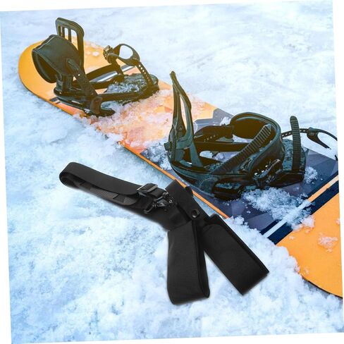 Multifunctional Adjustable Ski Strap Carrier for Securely Fastening Skis and Poles Lightweight and Portable Shoulder Strap for Comfortable Transport of Snowboard Gear in Kuwait