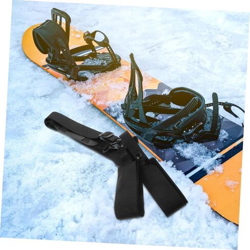 Adjustable Ski Carry Strap for Convenient Transport and Storage of Skis and Snowboards Lightweight Ergonomic Shoulder Design Material in Kuwait