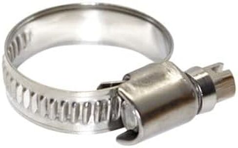 Generic Hose Clamp Stainless Steel #32 (1-9/16""- 2-1/2"") Zinc Phillips Screw (5) in Kuwait