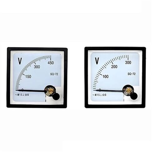1PCS SJ-72 CP-72 SQ-72 CZ-72 AC 100V 150V 250V 300V 450V 500V 600V Class 1.5 72x72mm Range Analog Voltage Voltmeter Panel Meter(500V) in Kuwait