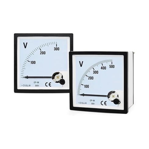 1pc SQ-96 CP-96 Voltmeter Pointer Meter 5V 10V 15V 20V 25V 30V 50V 75V 100V 150V 200V 300V 450V 500V 600V 800V Panel Meter(DC 300V) in Kuwait