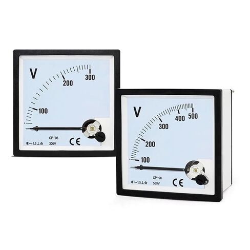 1pc SQ-96 CP-96 AC Voltmeter 5V 10V 15V 20V 25V 30V 50V 75V 100V 150V 200V 300V 450V 500V 600V 800V Voltage Panel Meter(DC Voltmeter,20V) in Kuwait