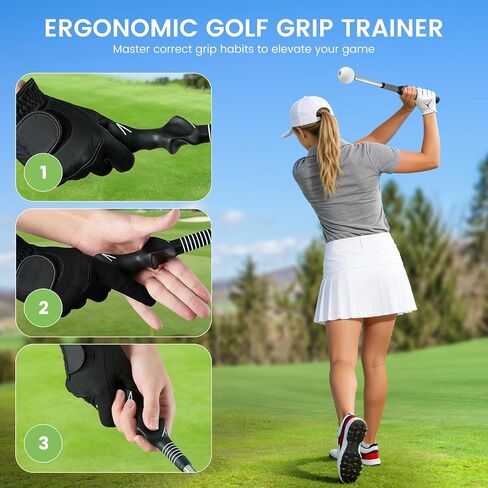 Retractable Golf Swing Training Aid, Telescopic Club Indoor & Outdoor Practice Warm-Up Golf Swing Trainer -Strength & Tempo Training for Golfer Beginner Men Woman Golf Gift in Kuwait