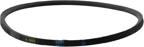 K660 Triangle V Belt 66cm Rubber Driving Belt Efficient Power Transmission 8mm Width 6mm Thick Quick Installation for Drill Machines Industrial Agricultural Equipment (k660) in Kuwait