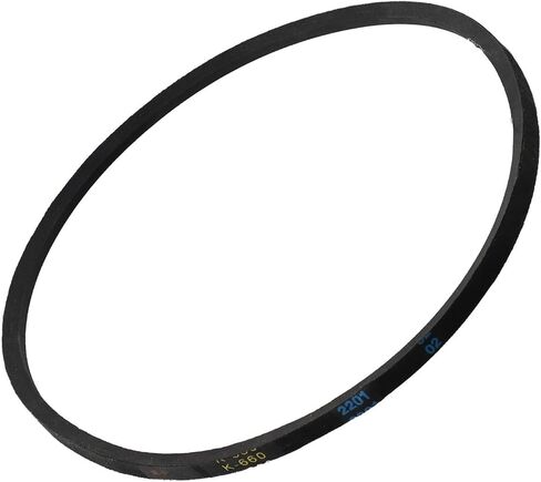 K660 Triangle V Belt 66cm Rubber Driving Belt Efficient Power Transmission 8mm Width 6mm Thick Quick Installation for Drill Machines Industrial Agricultural Equipment (k660) in Kuwait