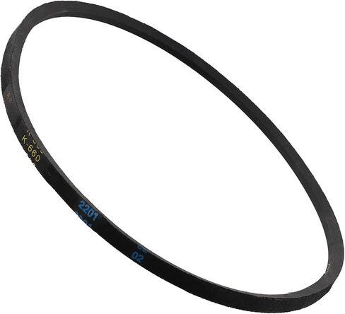 K660 Triangle V Belt 66cm Rubber Driving Belt Efficient Power Transmission 8mm Width 6mm Thick Quick Installation for Drill Machines Industrial Agricultural Equipment (k660) in Kuwait