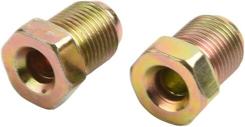 Comprehensive Brake Cable Connector Collection Six Zinc Coated Metric Nuts in Kuwait