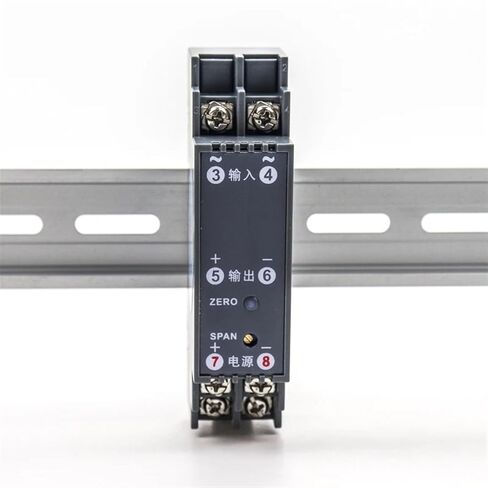 220V 380V AC Voltage Sensor Transmitter 4-20mA 0-10V RS485 Output Signal Converter(AC 0-75V,0-20mA Out,DC24V) in Kuwait