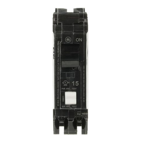 ABB THQL1115AF2S Arc Fault Circuit Breaker • 15A 1-Pole 120/240V • Combination AFCI • Short Pigtail • Q-Line Plug-in • Thermal Magnetic Trip • 10kAIC Interrupting Rating • UL Listed in Kuwait