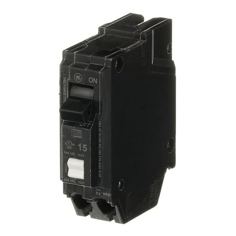 ABB THQL1115AF2S Arc Fault Circuit Breaker • 15A 1-Pole 120/240V • Combination AFCI • Short Pigtail • Q-Line Plug-in • Thermal Magnetic Trip • 10kAIC Interrupting Rating • UL Listed in Kuwait