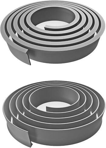 2Pcs Bottom Sweep Fin Weatherstrip Compatible with Andersen Storm Doors | Flexible construction helps block drafts, dust, moisture and insects while restoring effective bottom door seal in Kuwait