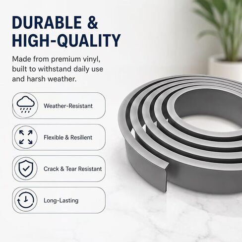 2Pcs Bottom Sweep Fin Weatherstrip Compatible with Andersen Storm Doors | Flexible construction helps block drafts, dust, moisture and insects while restoring effective bottom door seal in Kuwait