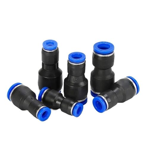 Pneumatic Fittings Fitting Plastic Connector Reducing Joint PG for Air Water Hose Tube Push in Straight Gas Quick Connection(8-6mm) in Saudi Arabia