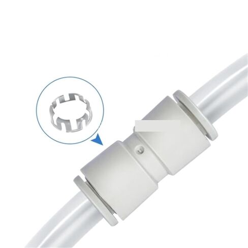 1pcs 3 to 5 tracheal connector 6-3 4-3 quick intubation 8 to 5 copper connector 3.2mm straight fast insertion 6-4-5-3(6-3) in Saudi Arabia