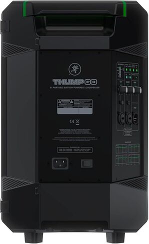 Mackie Thump GO Bundle: 8 in Portable Rechargeable Battery-Powered DJ PA Speaker w/Bluetooth, ThumpSub GO Dual 8 in 400-Watt Subwoofer, RSPAT M20 Mounting Pole, RCXFM20E-B XLR Cable, 4-Items in Saudi Arabia