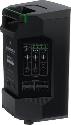 Mackie Thump GO Bundle: 8 in Portable Rechargeable Battery-Powered DJ PA Speaker w/Bluetooth, ThumpSub GO Dual 8 in 400-Watt Subwoofer, RSPAT M20 Mounting Pole, RCXFM20E-B XLR Cable, 4-Items in Saudi Arabia