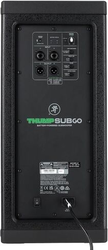 Mackie Thump GO Bundle: 8 in Portable Rechargeable Battery-Powered DJ PA Speaker w/Bluetooth, ThumpSub GO Dual 8 in 400-Watt Subwoofer, RSPAT M20 Mounting Pole, RCXFM20E-B XLR Cable, 4-Items in Saudi Arabia