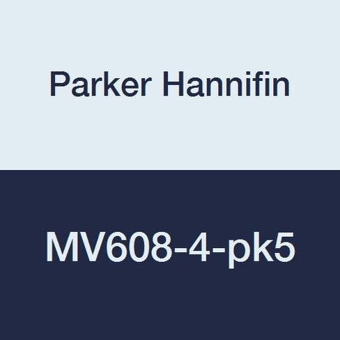 Parker Hannifin MV608-4 Mini Series Brass Ball Valve, Compact Handle, 1/4" Male Thread x 1/4"Female Thread in Saudi Arabia