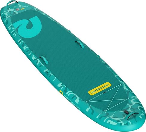 Retrospec Weekender Yogi 10’8 Extra Wide Yoga Paddle Board with Pump and Accessories, Non-Slip, Puncture Resistant, Lightweight iSUP Inflatable Paddle Board in Saudi Arabia