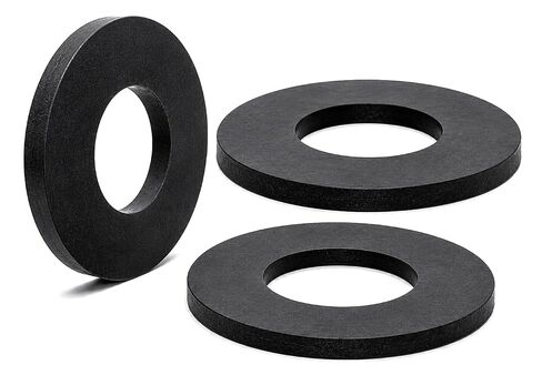 1 بوصة معرف × 2 بوصة OD × 1/8 بوصة EPDM غسالات مسطحة مطاطية، غسالات فواصل غير موصلة لجميع الأحوال الجوية لصيانة الأسطول، وإصلاح المقطورة، وأقواس الإطار وتركيب المعدات، 5 عبوات in Kuwait
