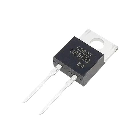 10 قطعة MUR8100EG MUR8100 U8100G U8100E TO220-2 8A 1000V مقومات الطاقة in Kuwait