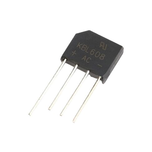 10PCS KBL406 KBL408 KBL410 KBL608 KBL610 DIP 4A 6A 600V 800V 1000V Single Phases Diode Bridge Rectifier in Kuwait