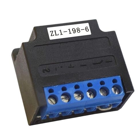 1 قطعة 6 محطة ذات فجوة الحزمة المعدل السلطة الفرامل ZL1-198-6 المحرك القابضة العرض AC220V in Kuwait