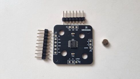 Magnetic Encoder, AS5047P Encoder, PWM/Serial Peripheral Interface Port, High Accuracy Module, Brushless Motor Sensor, for BLDC Motors, for Drone Applications, with Diametrical Magnet in Kuwait