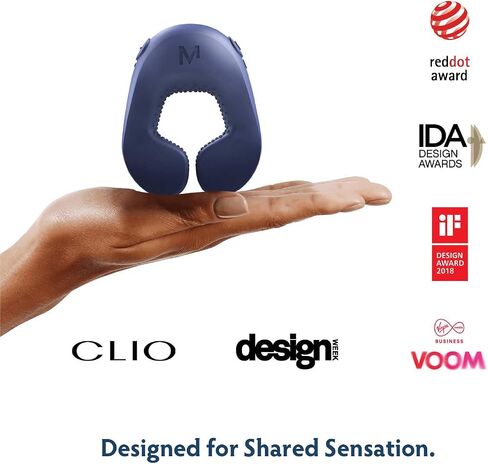 Tenuto Mini | Compact Wearable Vibrator for Men | FDA-Registered for Erectile Dysfunction Support | Precision Vibration, 16 Intensity Levels, Personalized App Control, Body-Safe Silicone in Kuwait