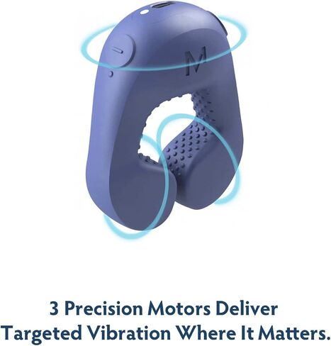 Tenuto Mini | Compact Wearable Vibrator for Men | FDA-Registered for Erectile Dysfunction Support | Precision Vibration, 16 Intensity Levels, Personalized App Control, Body-Safe Silicone in Kuwait