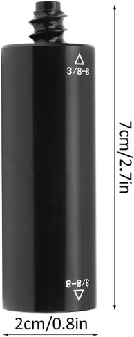 الألومنيوم تجمع جديلة موسع 2oz - 3/8-8 البلياردو الأوسط رمح موسع محول الموضوع محول لتمديد عمود البلياردو in Kuwait
