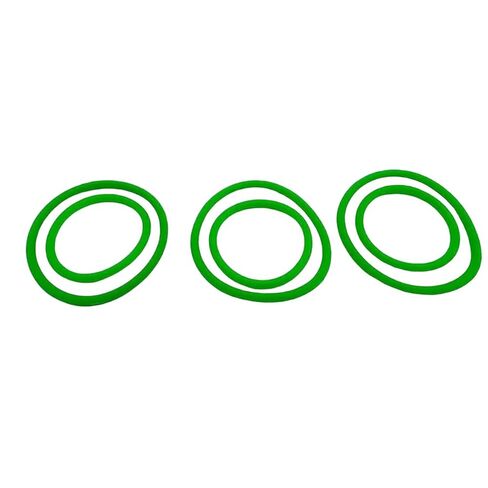 3 PE Sets Drive Replacement Belts Fits UNIMAT DB-200 SL-1000 Emco Bench Lathe Replacement Belting in Kuwait