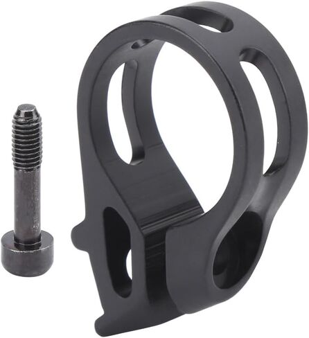 Aluminum Alloy Bike Shifters Clamp, 22.2mm Cycling Seat Clamps with Screw Fits for X7/X9/X0/XX/XO1/XX1(Black) in Kuwait