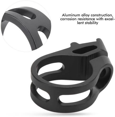 Aluminum Alloy Bike Shifters Clamp, 22.2mm Cycling Seat Clamps with Screw Fits for X7/X9/X0/XX/XO1/XX1(Black) in Kuwait
