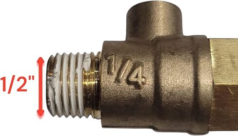 Test Port 1/4" Male x SAE Cock TCS-14 Y LF PVB DCA and RPZ in Kuwait