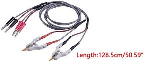 beler 4 Wires Type Microresistivity Test Lead Cable Kelvin Clip LCR Clamp in Kuwait