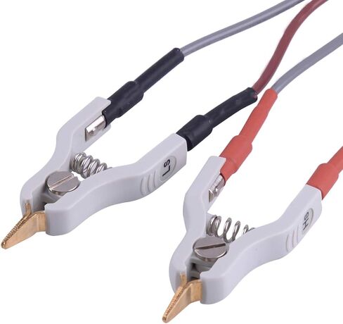 beler 4 Wires Type Microresistivity Test Lead Cable Kelvin Clip LCR Clamp in Kuwait
