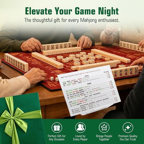 Mahjong Card Holder for Table, Under Mat Slide in Stand Angled Viewing Rack Foldable 3D Printed Space Saving Accessory for American Mahjong Mat (White) in Kuwait