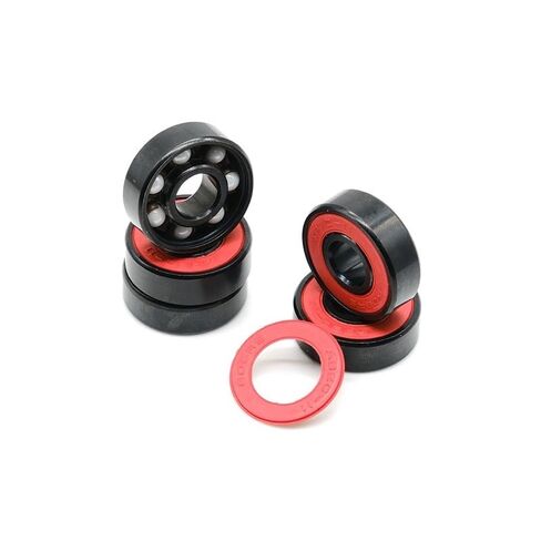 608 2RS Hybrid Ceramic Bearing ABEC-11 (8 PCS) 8x22x7 mm Skateboard Spinner Ceramic Nitride Pro Series 608RS Si3N4 Ball Bearing in Kuwait