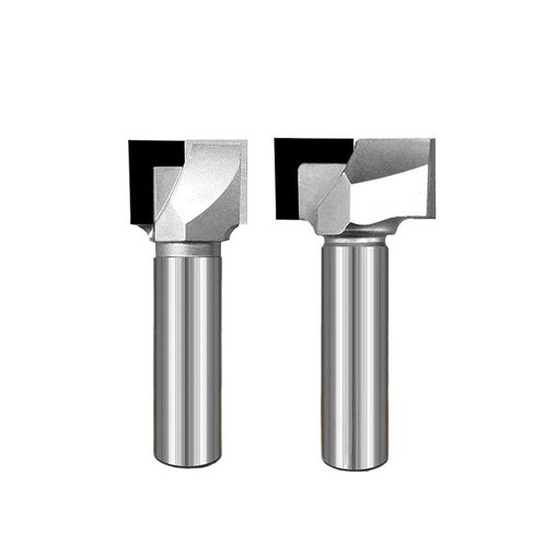 PCD/MCD milling Cutter Diamond Woodworking Tool PCD Router bits for CNC Wood T Slot Type end milling Drilling Engraving Cutter(12.7x32x15) in Kuwait