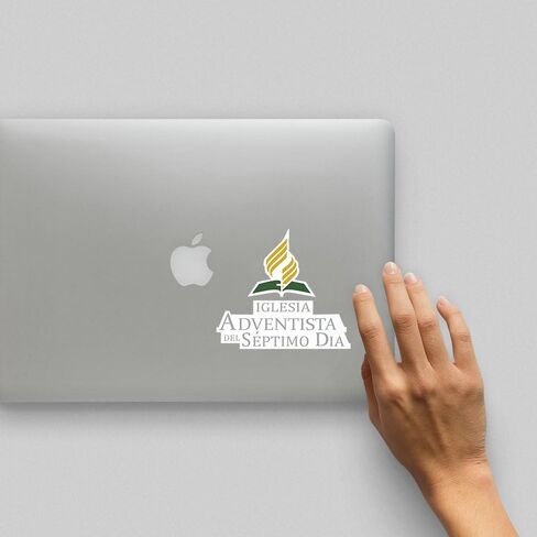 Sticker Seventh 7th Day Adventist Church Spanish Religious Decal United States for Car Truck Window Laptop Bumper US Flag 4,4х4 in in Kuwait