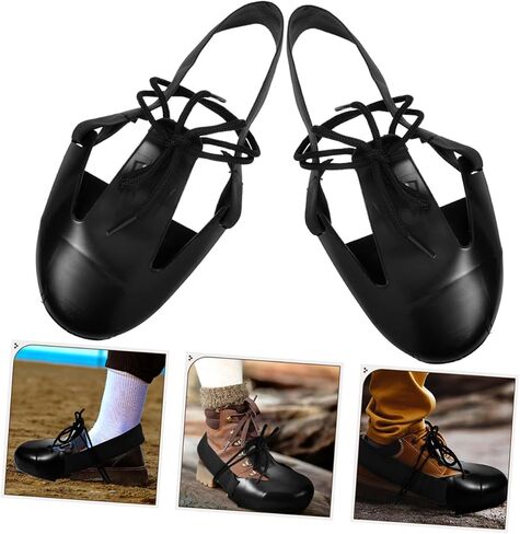 SHINEOFI 1Pair Toe Caps Collision Shoe Covers for Workers Breathable and Durable Foot Protection for Labor Insurance and Industrial Use Easy to Wear Overshoes for Various in Kuwait