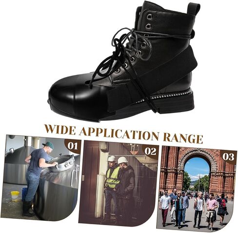 SHINEOFI 1Pair Toe Caps Collision Shoe Covers for Workers Breathable and Durable Foot Protection for Labor Insurance and Industrial Use Easy to Wear Overshoes for Various in Kuwait
