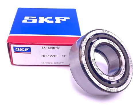 SKF ألمانيا Nup 2205 ECP أسطواني أسطواني NUP2205 ECP 25x52x18 ملم in Kuwait