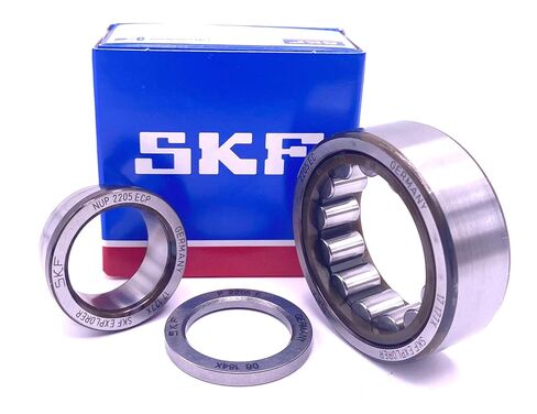 SKF ألمانيا Nup 2205 ECP أسطواني أسطواني NUP2205 ECP 25x52x18 ملم in Kuwait
