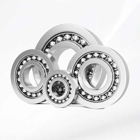 uxcell 50Pcs 10mm Bearing Balls, 316L Stainless Steel G200 Precision Balls for Bearings Bicycles Casters Automotive Part and DIY (Mirror Polished) in Kuwait
