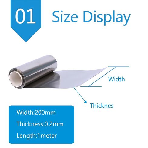 High-Purity Metal​ Foil and Sheet - 20Cm Wide Metal​ Strip for Teaching Experiments and Industrial Applications(Thick0.2mm) in Kuwait
