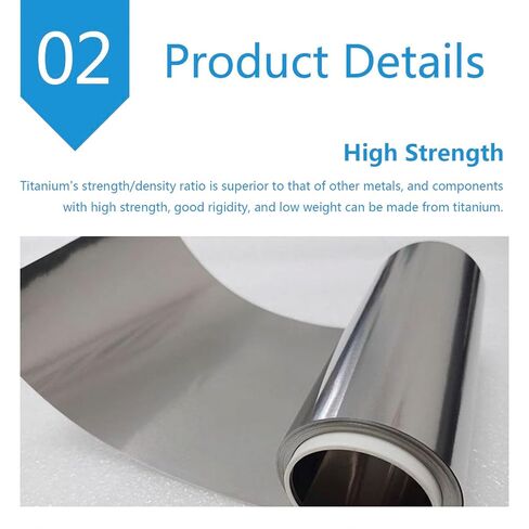 High-Purity Metal​ Foil and Sheet - 20Cm Wide Metal​ Strip for Teaching Experiments and Industrial Applications(Thick0.2mm) in Kuwait